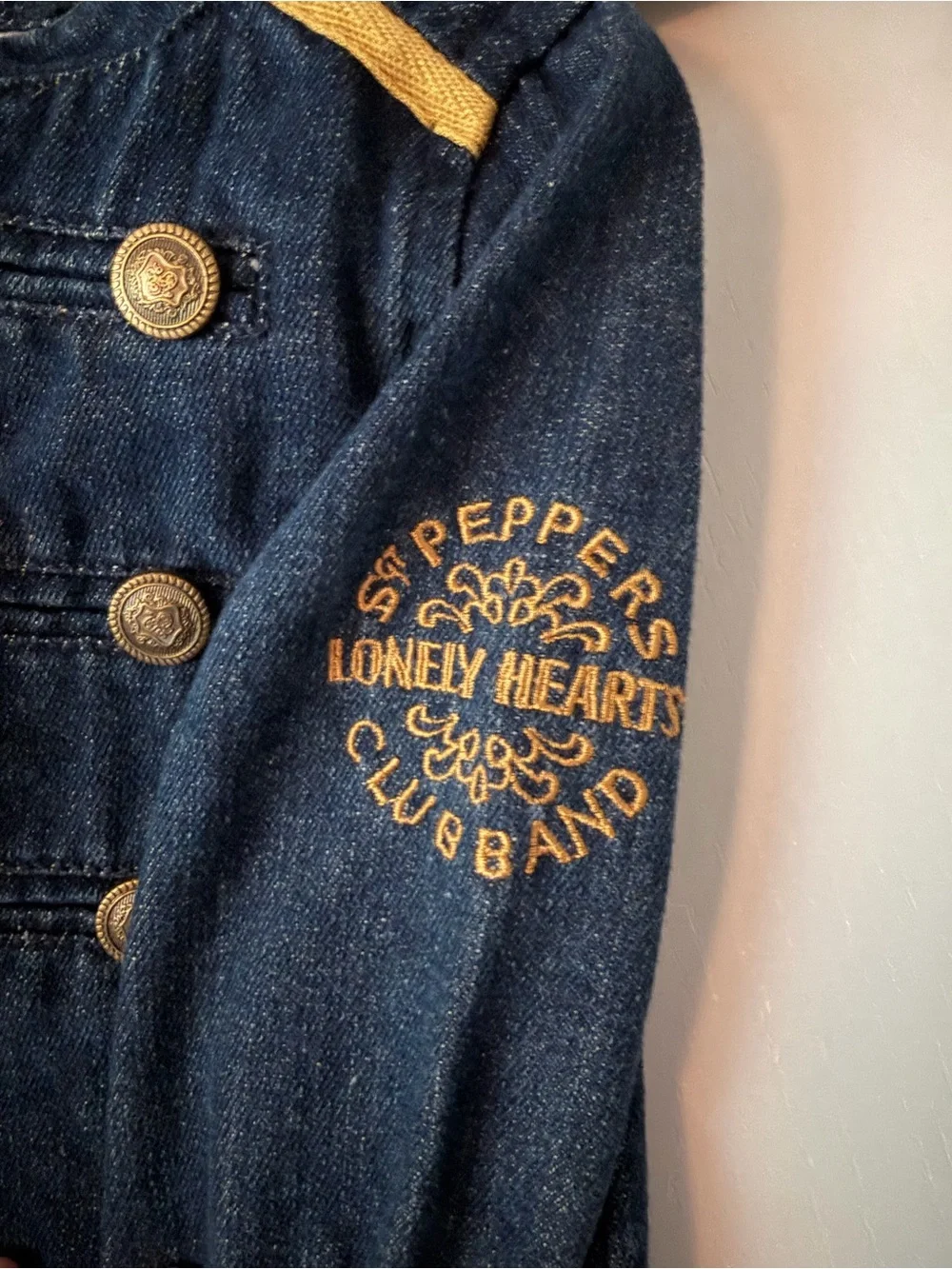 Junk Food Clothing Denim Jacket Kids Beatles Sgt Peppers